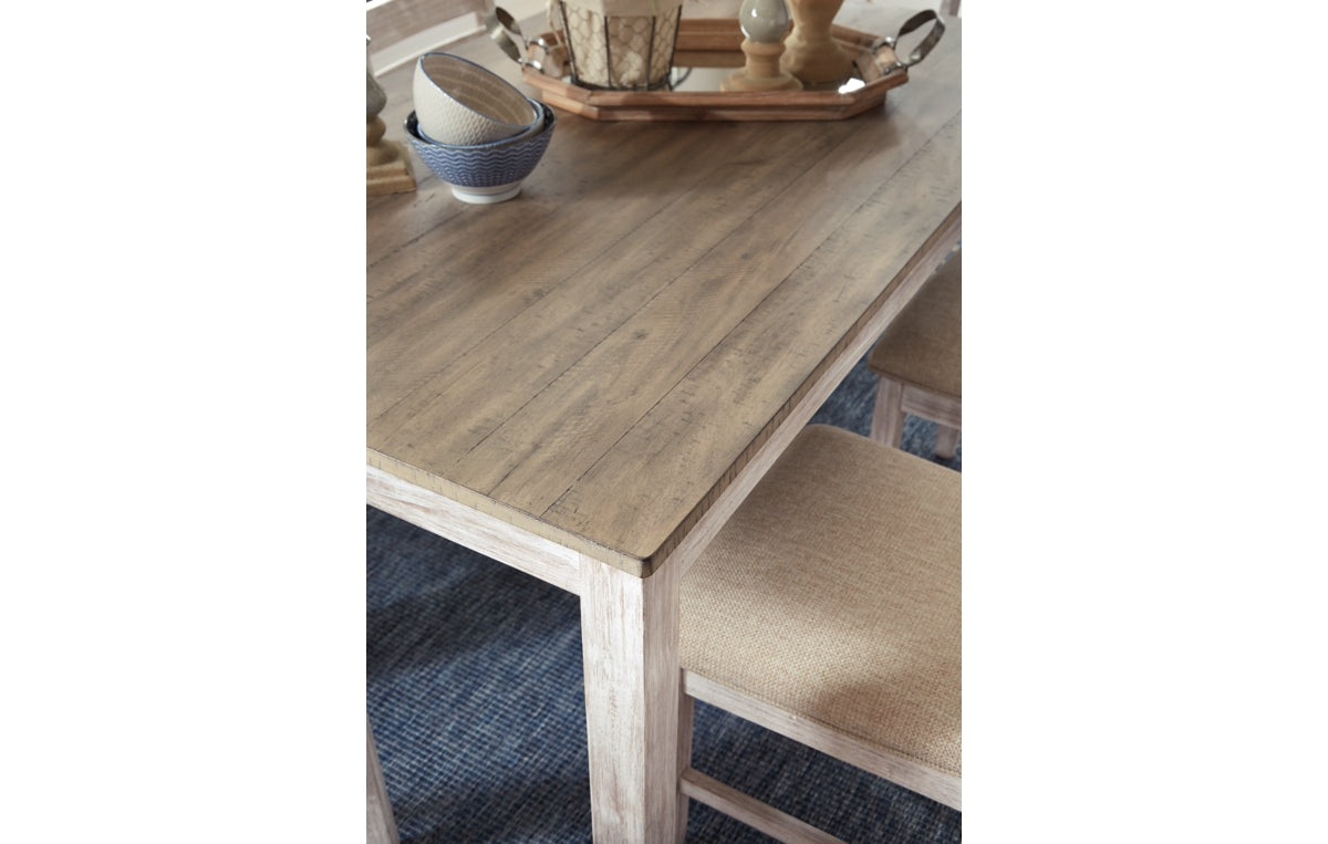 Skempton Counter Height Dining Table and 2 Barstools
