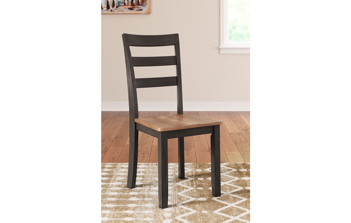Gesthaven Dining Table and 2 Chairs
