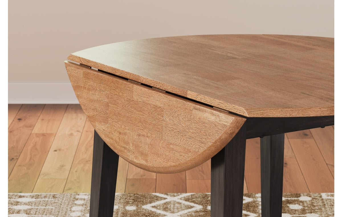Gesthaven Dining Table and 2 Chairs