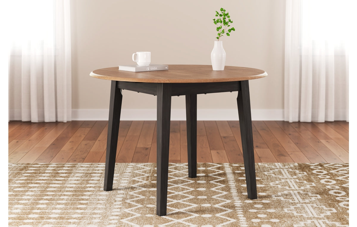 Gesthaven Dining Table and 2 Chairs