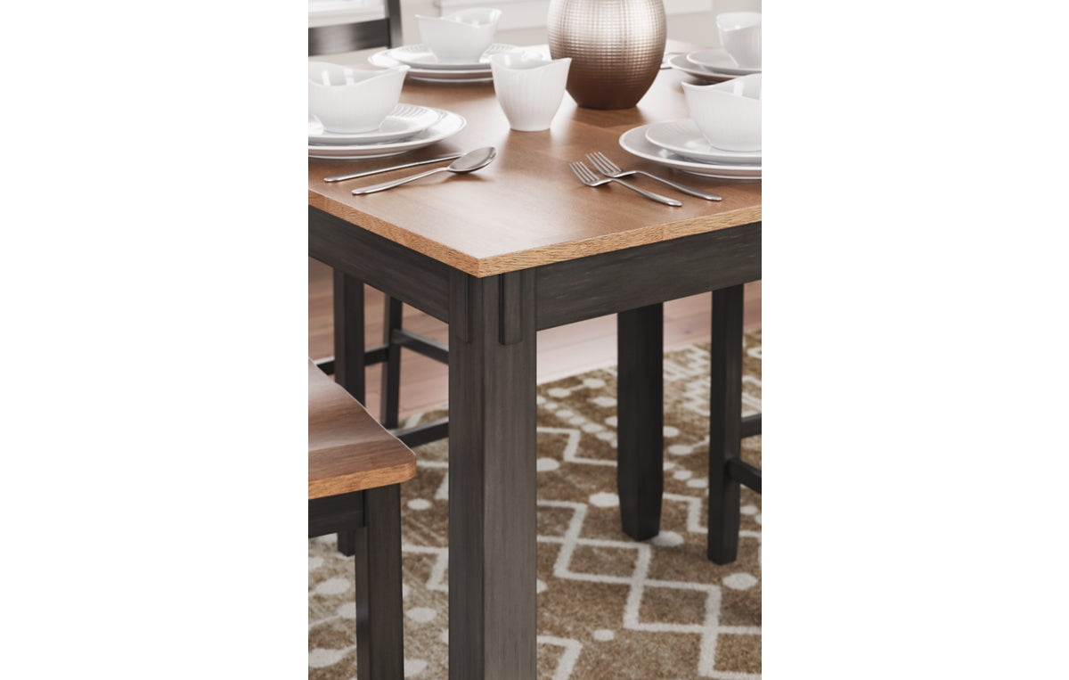 Gesthaven Counter Height Dining Table and 4 Barstools (Set of 5)