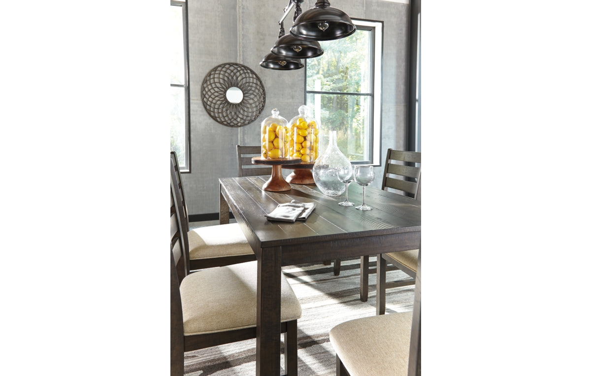 Rokane Dining Table and Chairs (Set of 7)