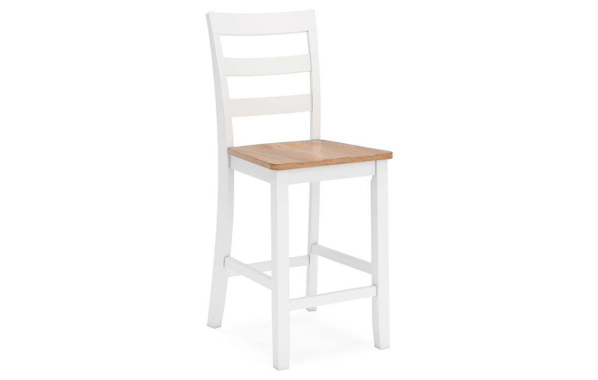 Gesthaven Counter Height Dining Table and 4 Barstools (Set of 5)