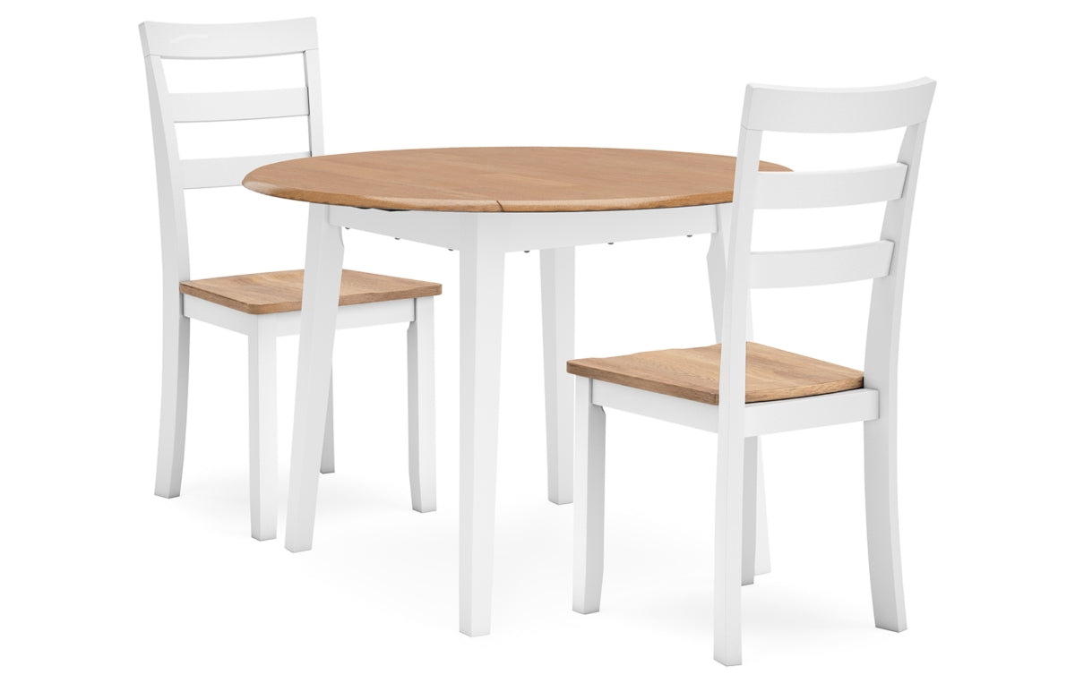Gesthaven Dining Table and 2 Chairs