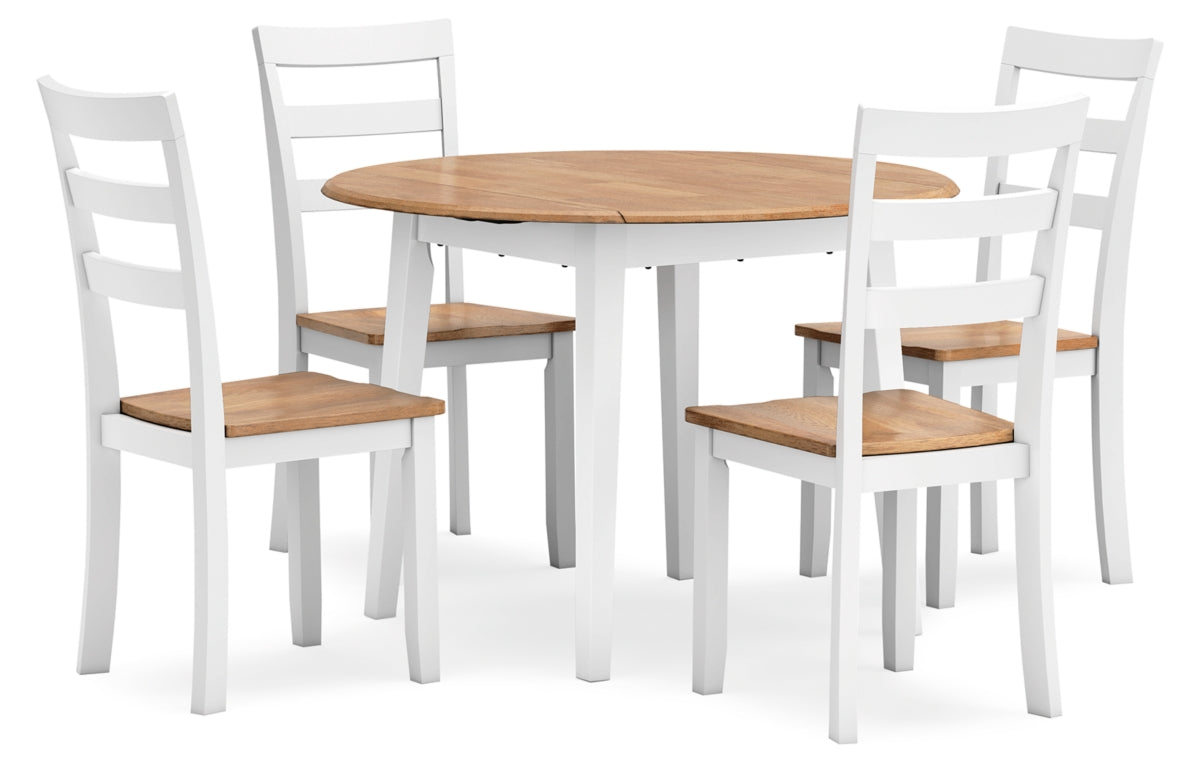 Gesthaven Dining Table and 4 Chairs