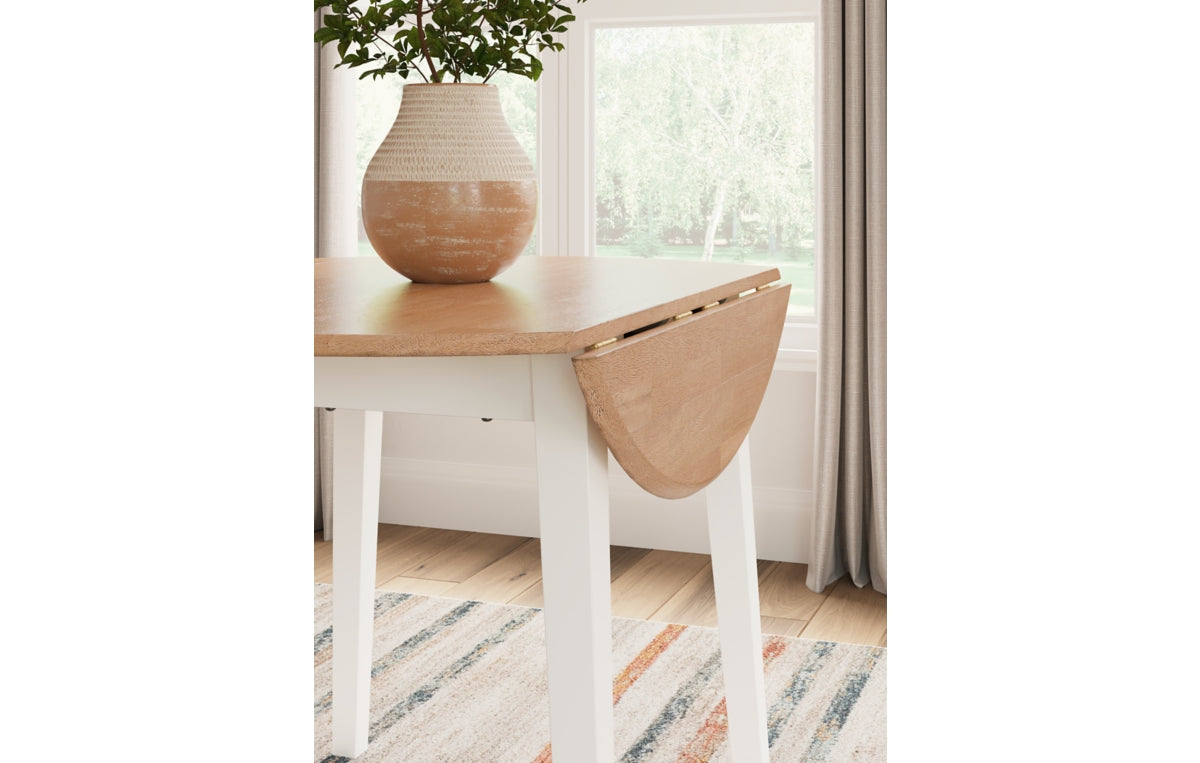 Gesthaven Dining Table and 2 Chairs