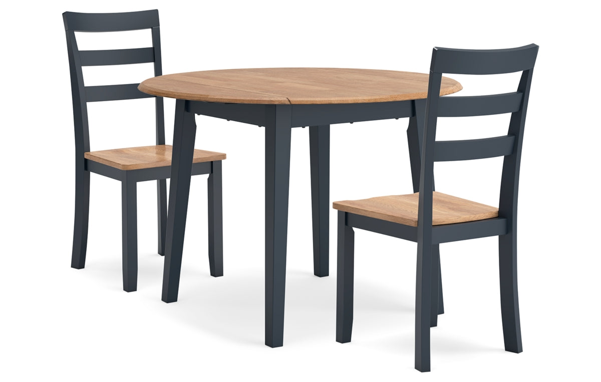 Gesthaven Dining Table and 2 Chairs