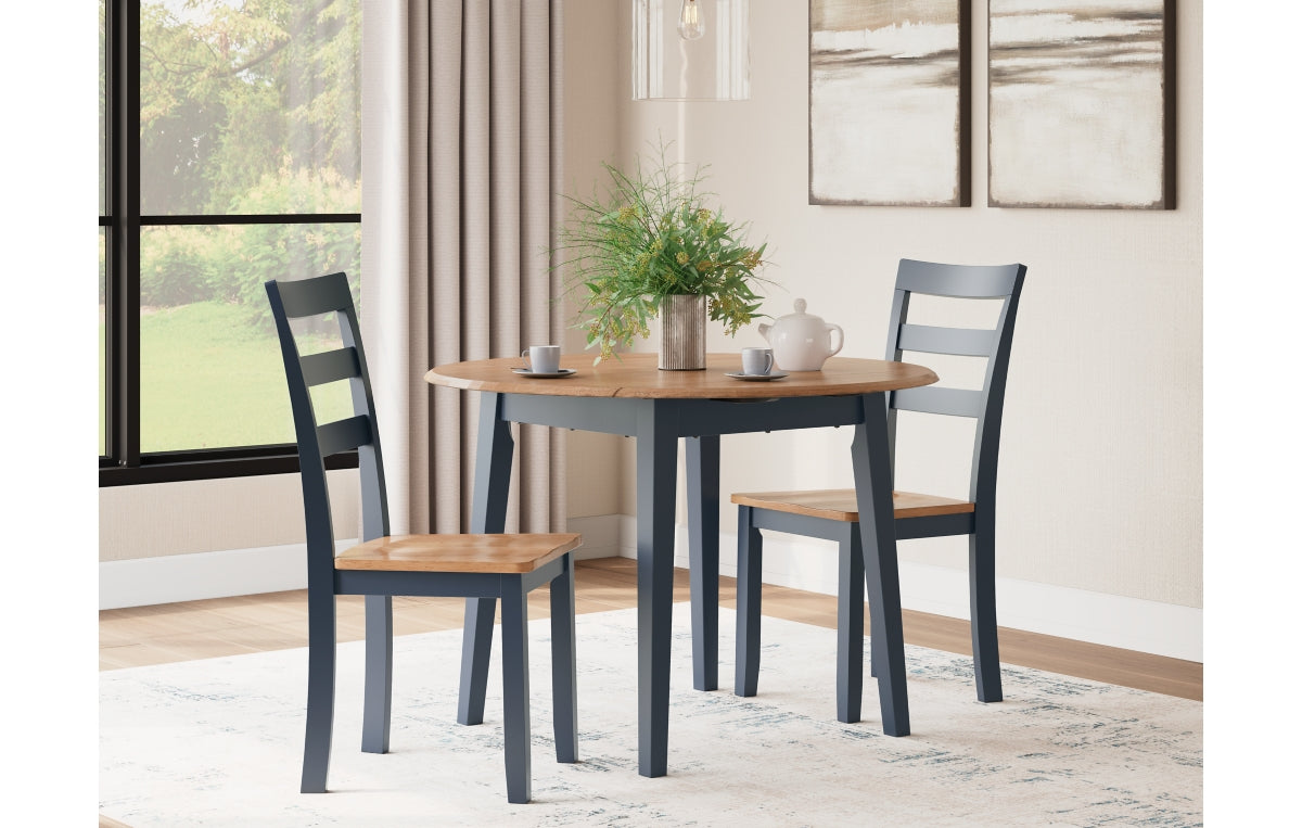 Gesthaven Dining Table and 2 Chairs