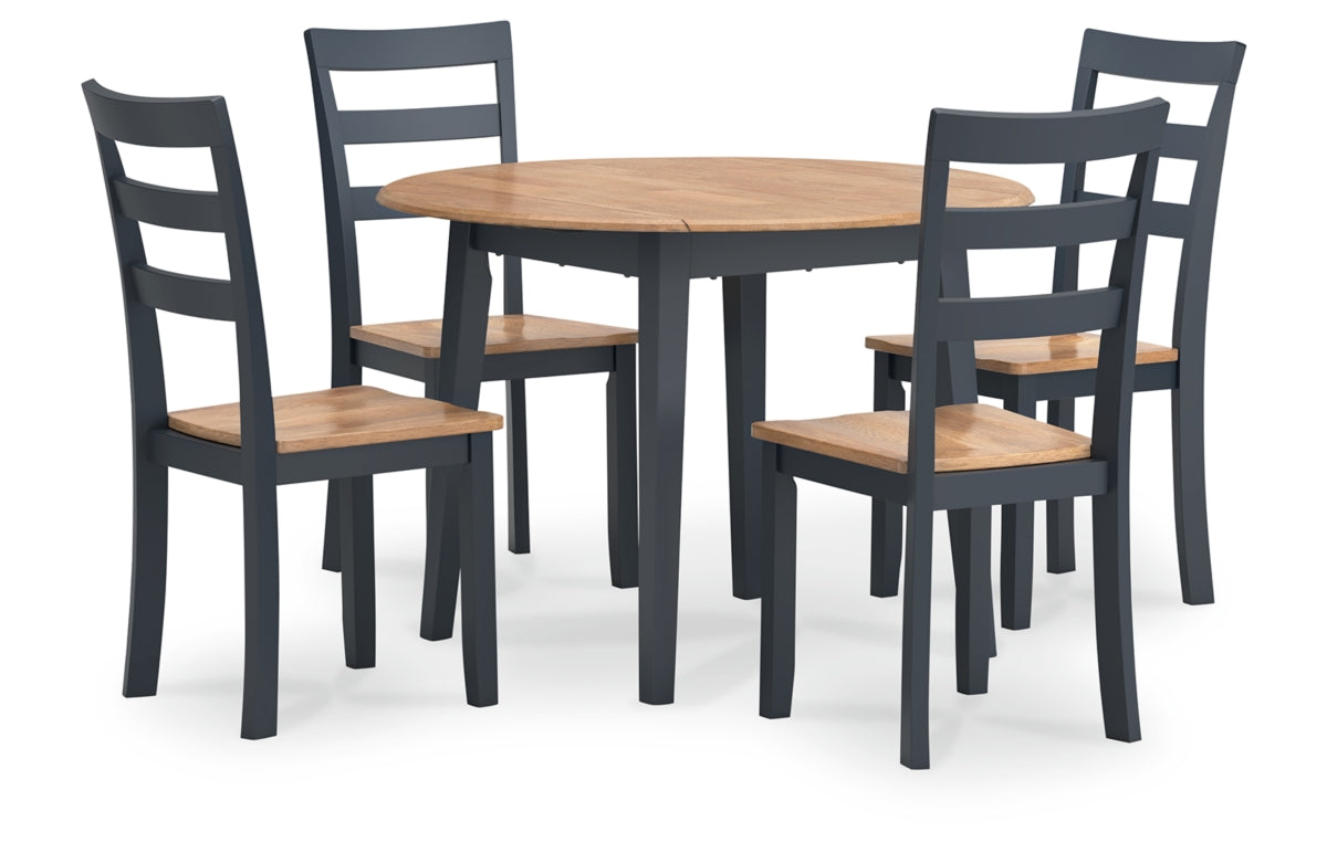 Gesthaven Dining Table and 4 Chairs