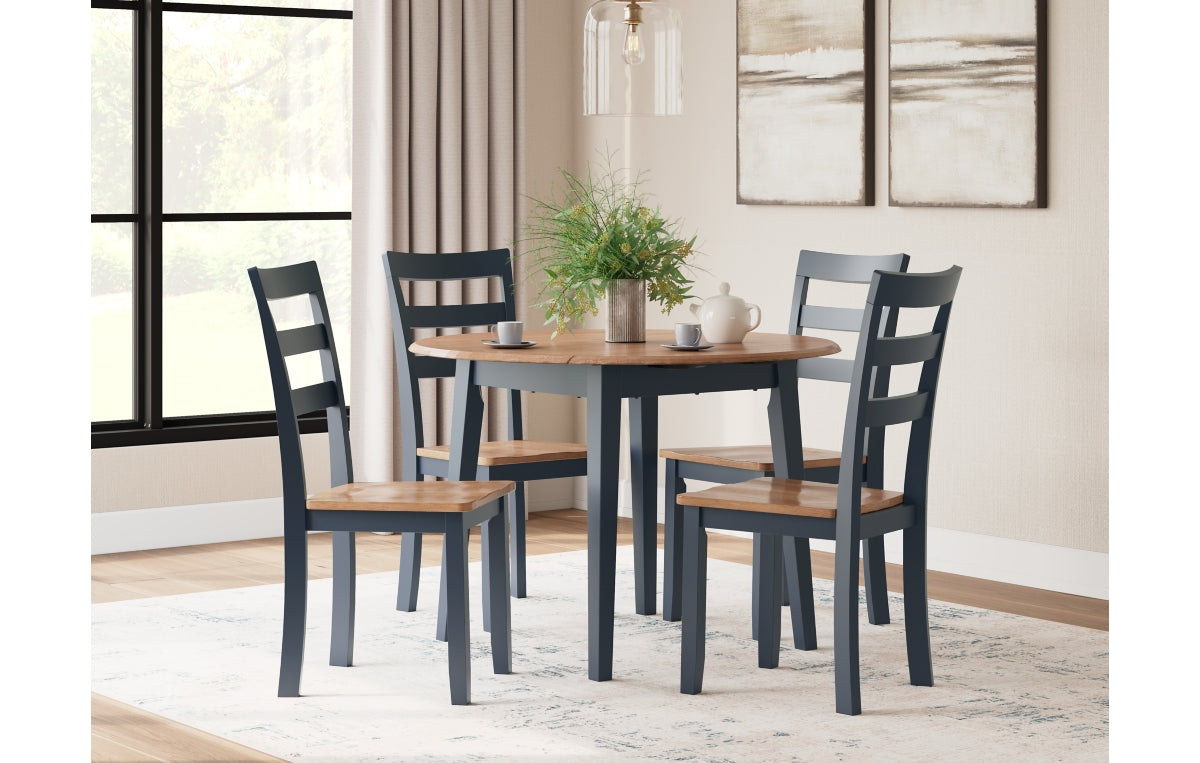 Gesthaven Dining Table and 4 Chairs
