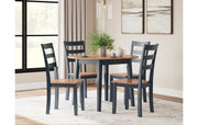 Gesthaven Dining Table and 4 Chairs