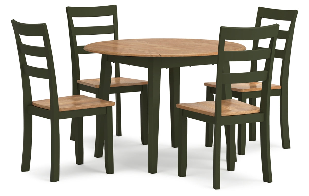 Gesthaven Dining Table and 4 Chairs