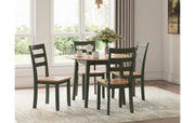 Gesthaven Dining Table and 4 Chairs