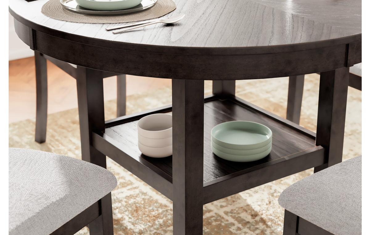 Langwest Dining Table and 4 Chairs (Set of 5)