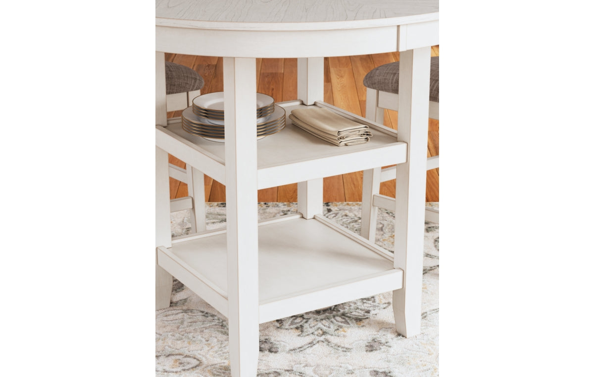 Erinberg Counter Height Dining Table and 4 Barstools (Set of 5)