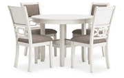 Erinberg Dining Table and 4 Chairs (Set of 5)