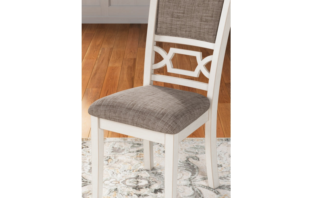 Erinberg Dining Table and 4 Chairs and Bench (Set of 6)