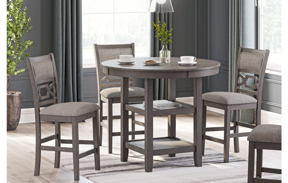 Wrenning Counter Height Dining Table and 4 Barstools (Set of 5)