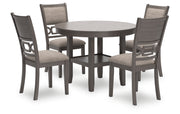 Wrenning Dining Table and 4 Chairs (Set of 5)