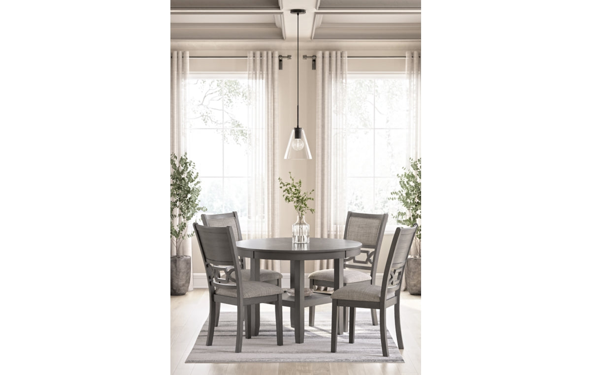 Wrenning Dining Table and 4 Chairs (Set of 5)