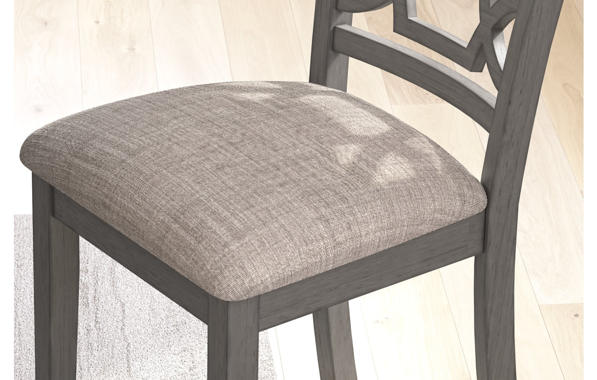 Wrenning Dining Table and 4 Chairs and Bench (Set of 6)