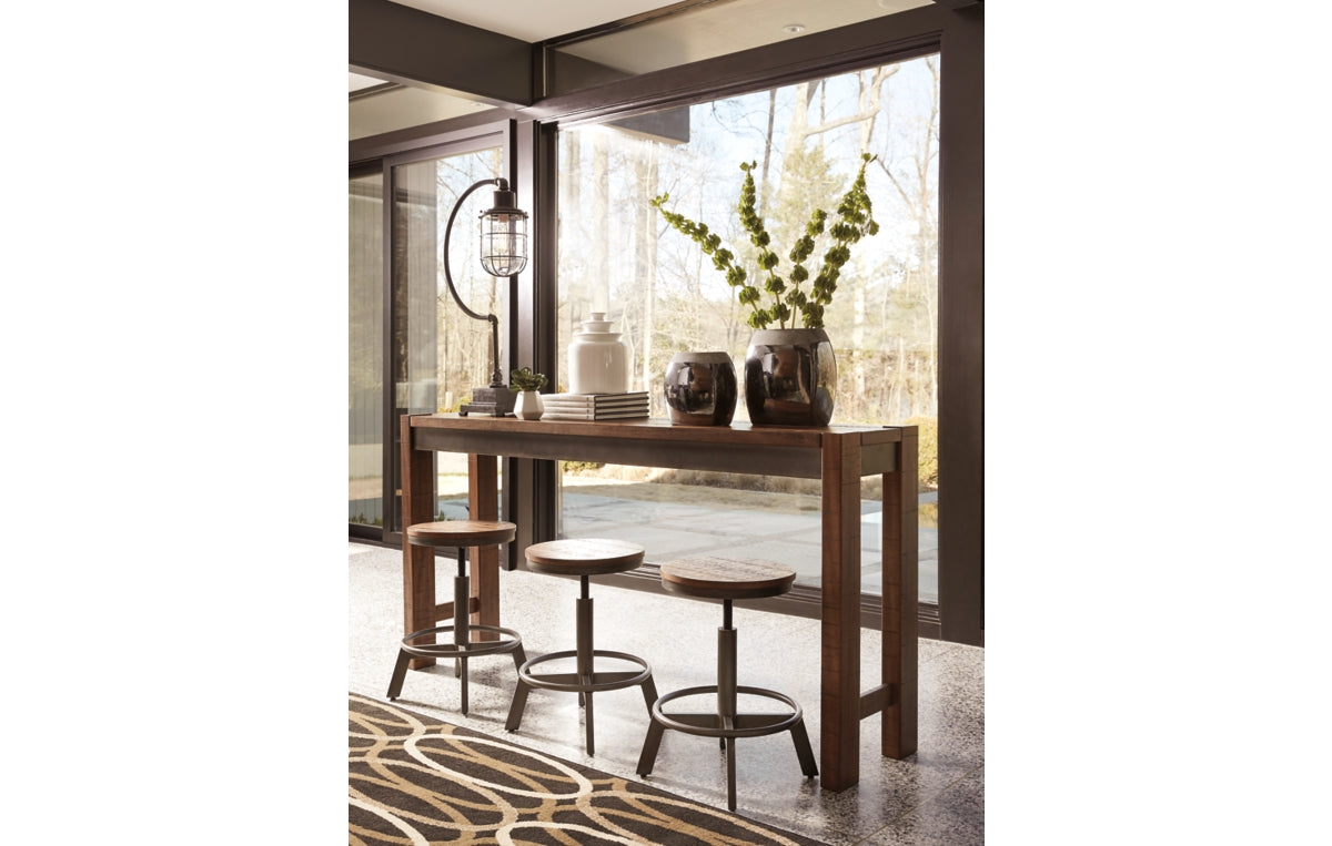 Torjin Counter Height Dining Table and 4 Barstools