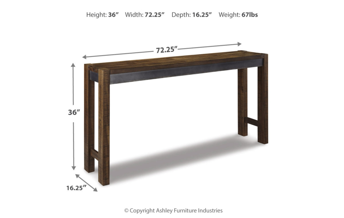 Torjin Counter Height Dining Table and 4 Barstools