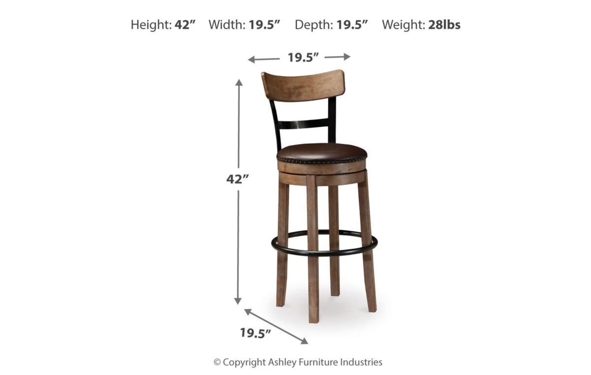 Pinnadel Bar Height Bar Stool