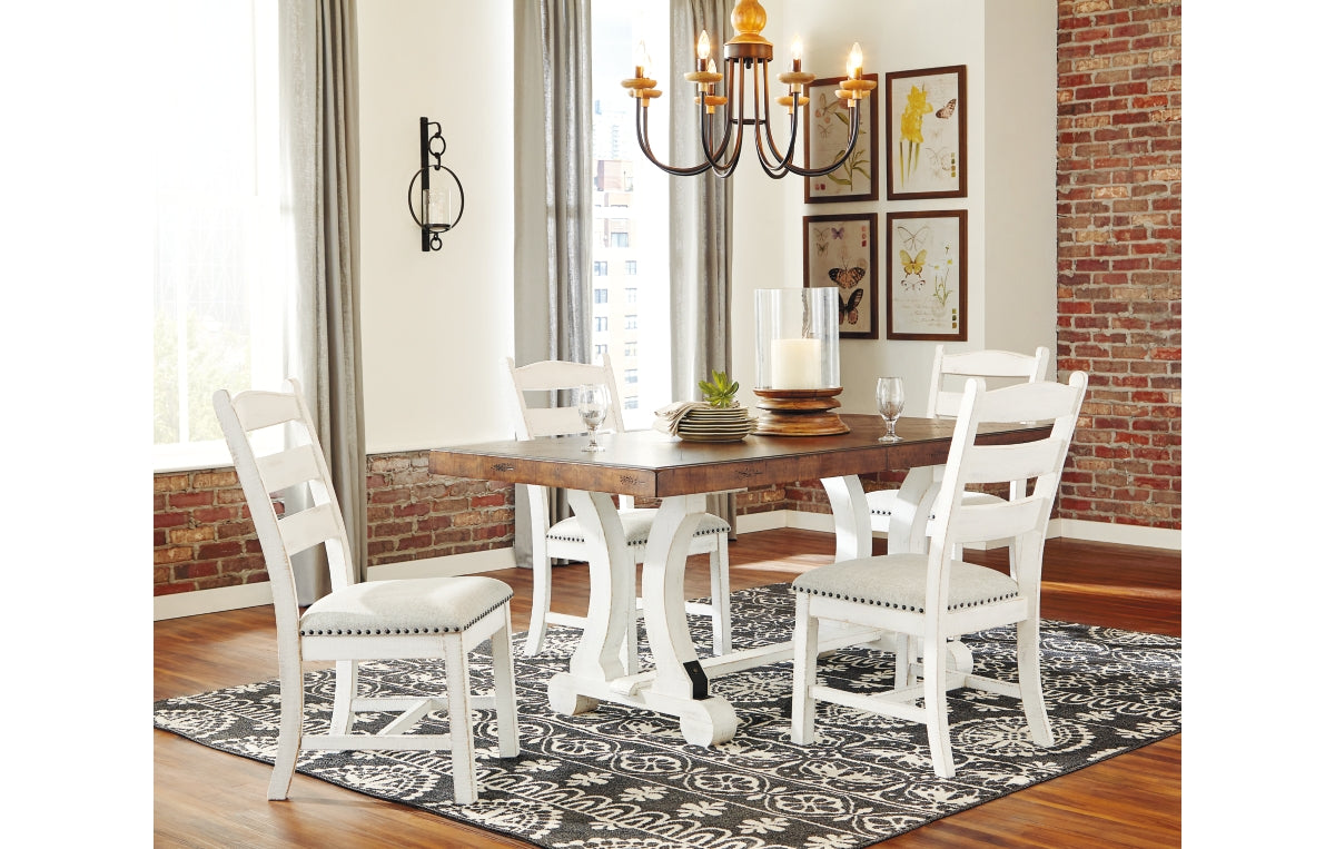 Valebeck Dining Table and 4 Chairs