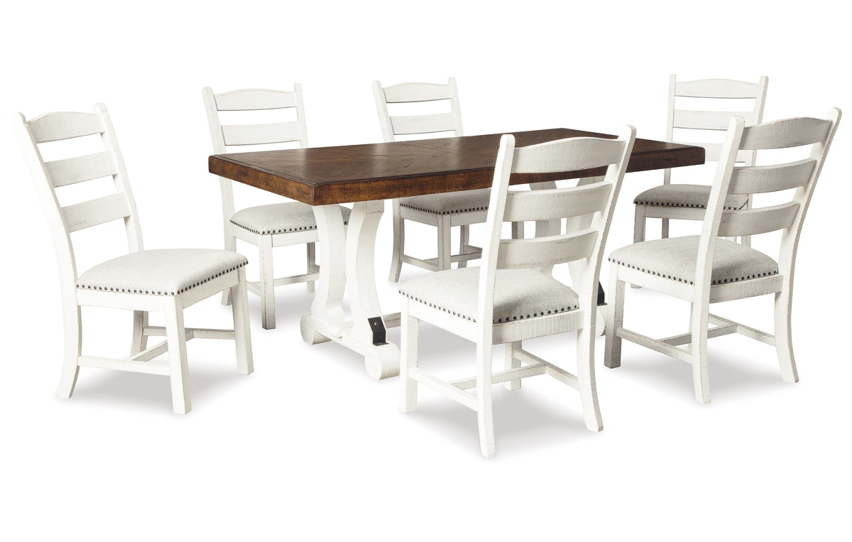 Valebeck Dining Table and 6 Chairs