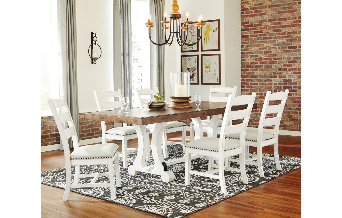 Valebeck Dining Table and 6 Chairs