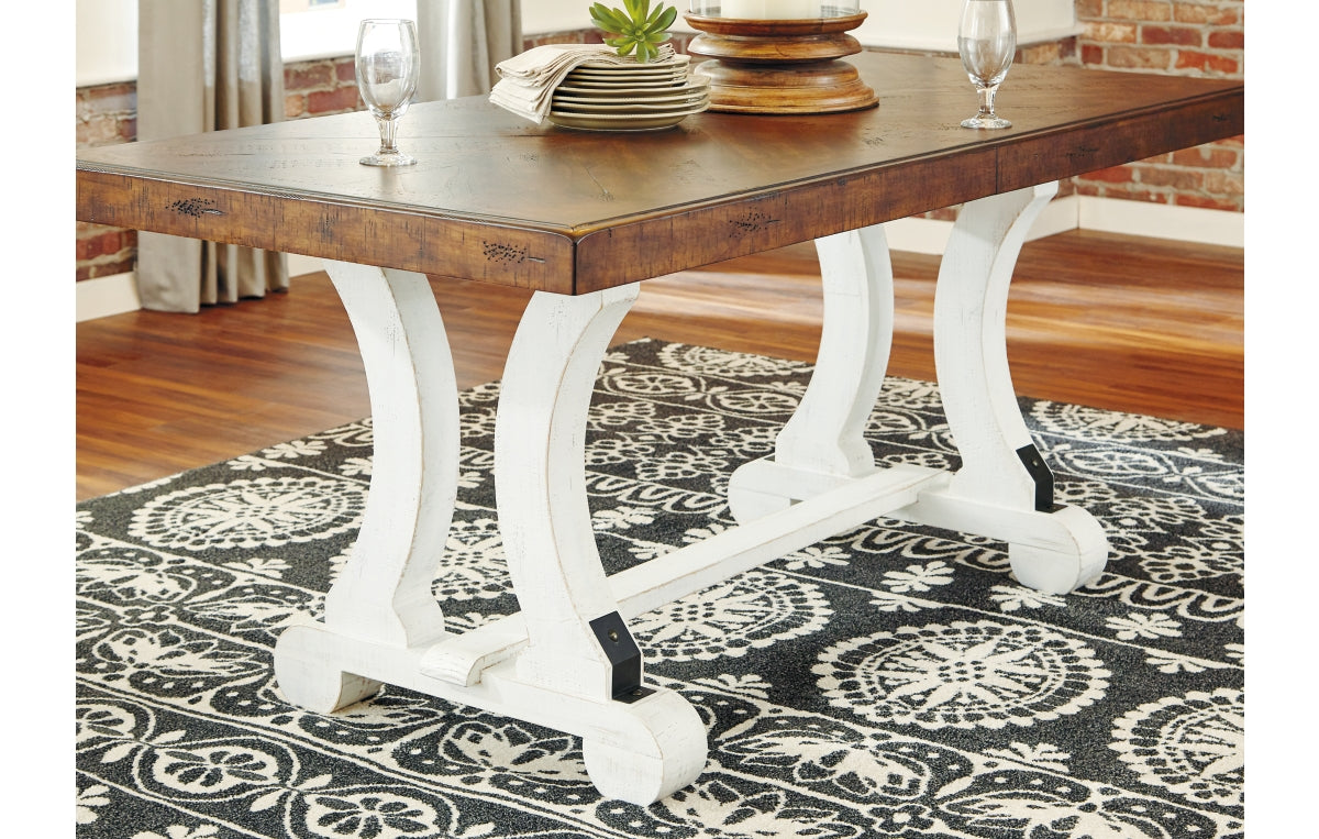 Valebeck Dining Table and 8 Chairs