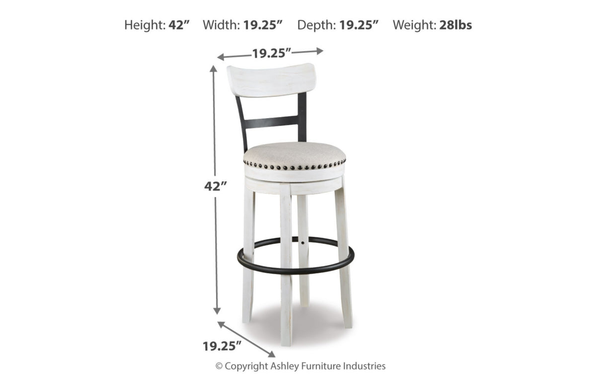 Valebeck Bar Height Bar Stool
