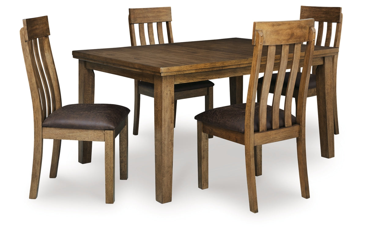 Urbinforte Dining Table and 4 Chairs