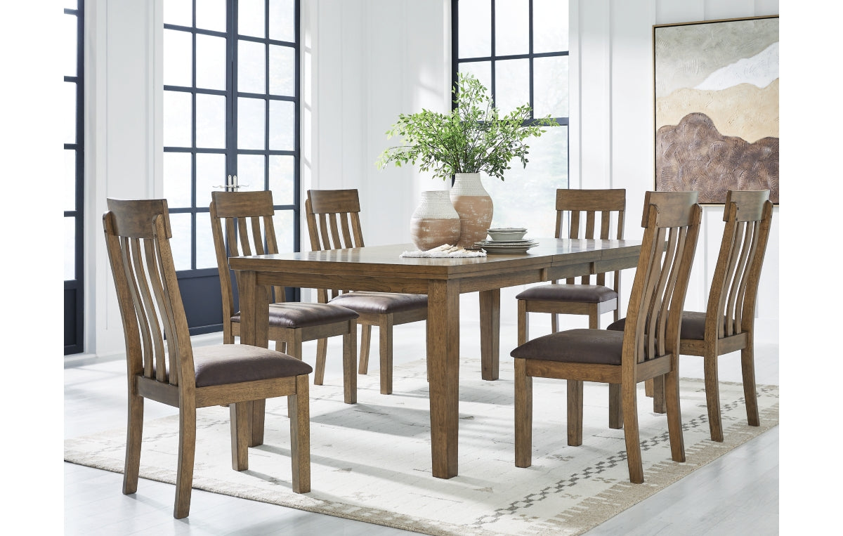 Urbinforte Dining Table and 6 Chairs