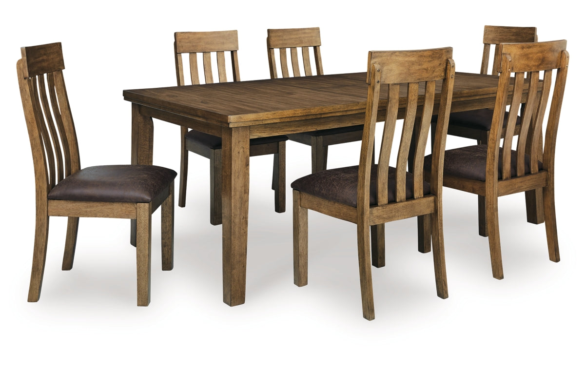 Urbinforte Dining Table and 6 Chairs
