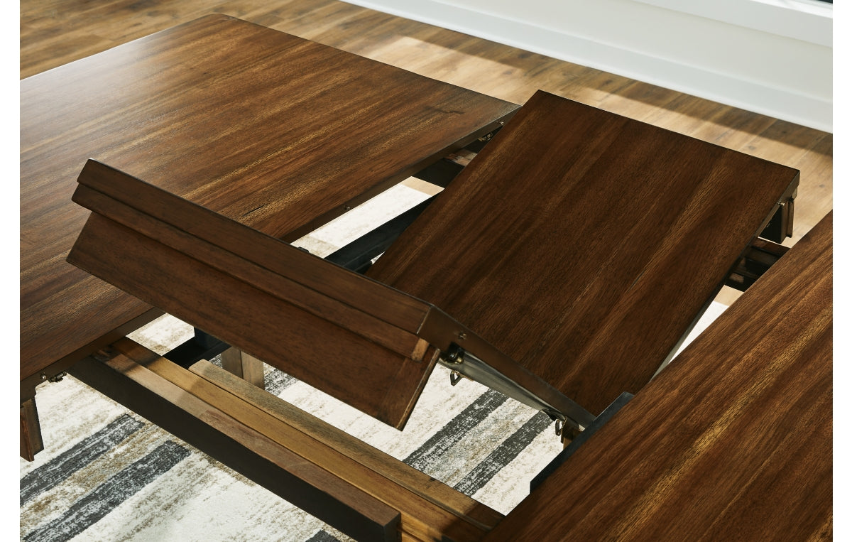 Ralene Counter Height Dining Table and 4 Barstools