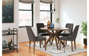 Lyncott Dining Table and 4 Chairs