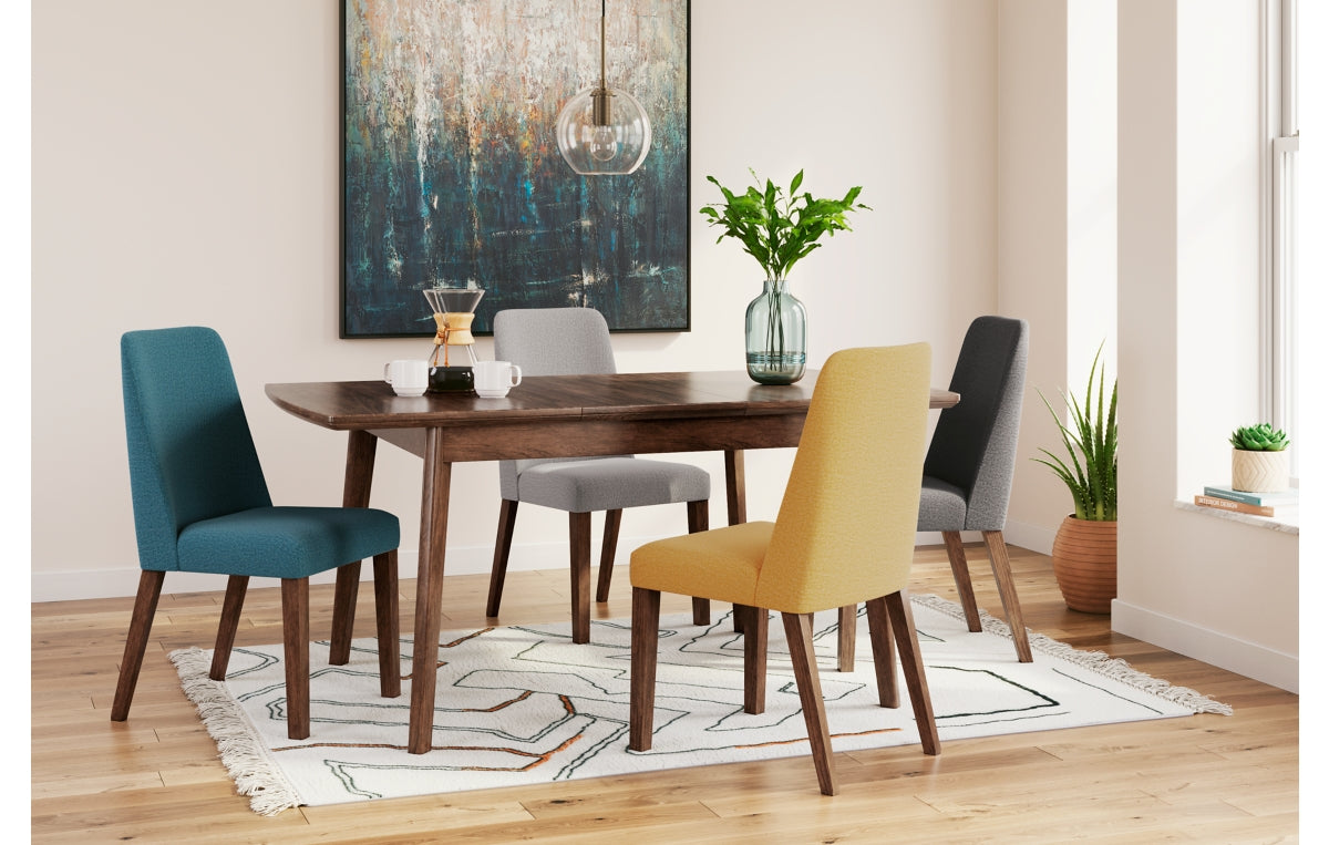 Lyncott Dining Table and 4 Chairs