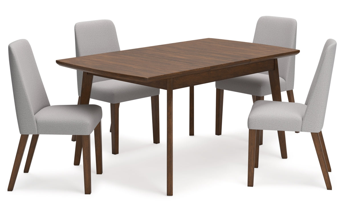 Lyncott Dining Table and 4 Chairs
