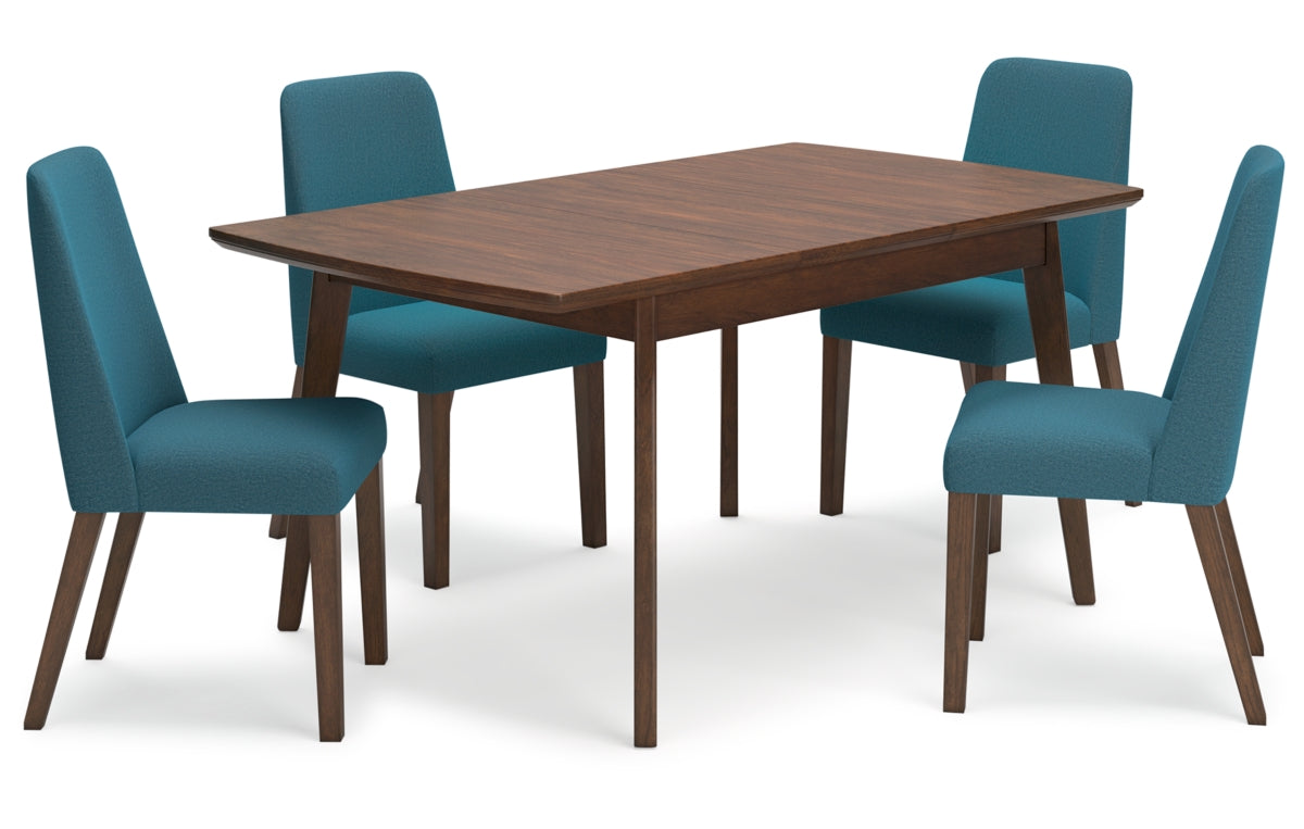 Lyncott Dining Table and 4 Chairs