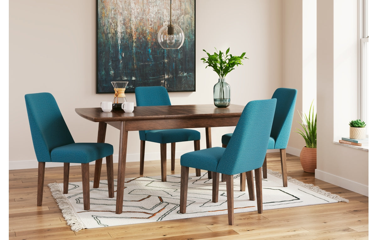 Lyncott Dining Table and 4 Chairs