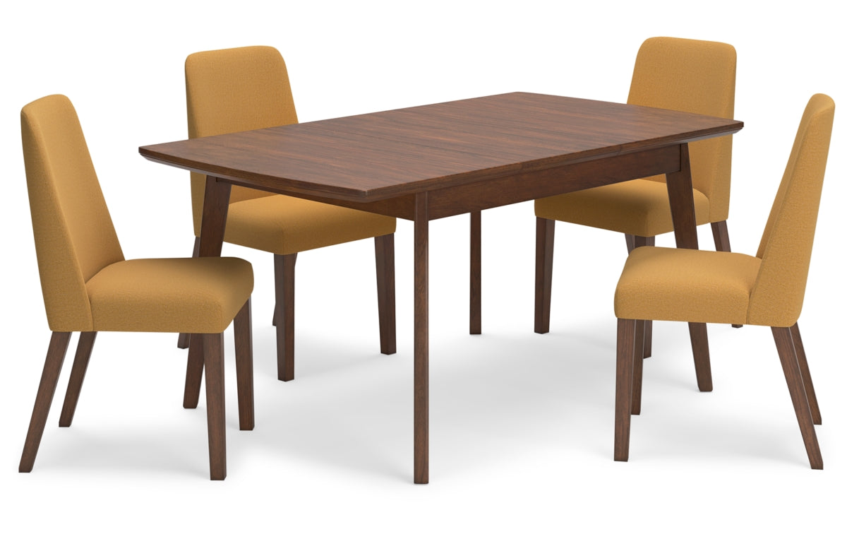 Lyncott Dining Table and 4 Chairs