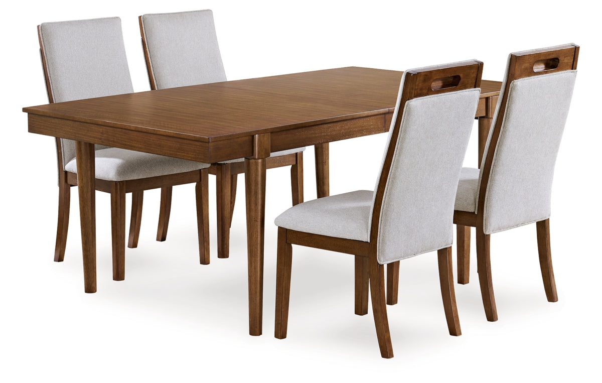 Lyncott Dining Table and 4 Chairs