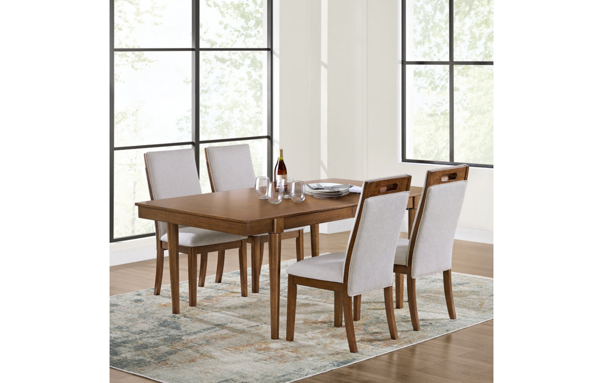 Lyncott Dining Table and 4 Chairs