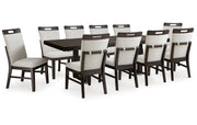 Neymorton Dining Table and 10 Chairs