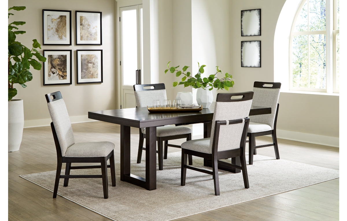 Neymorton Dining Table and 4 Chairs