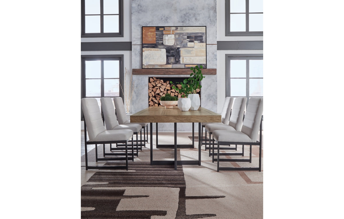 Tomtyn Dining Table and 8 Chairs