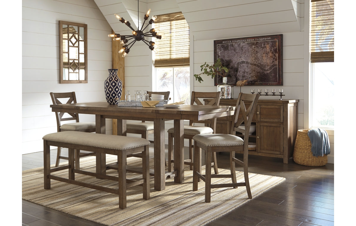 Moriville Counter Height Dining Extension Table