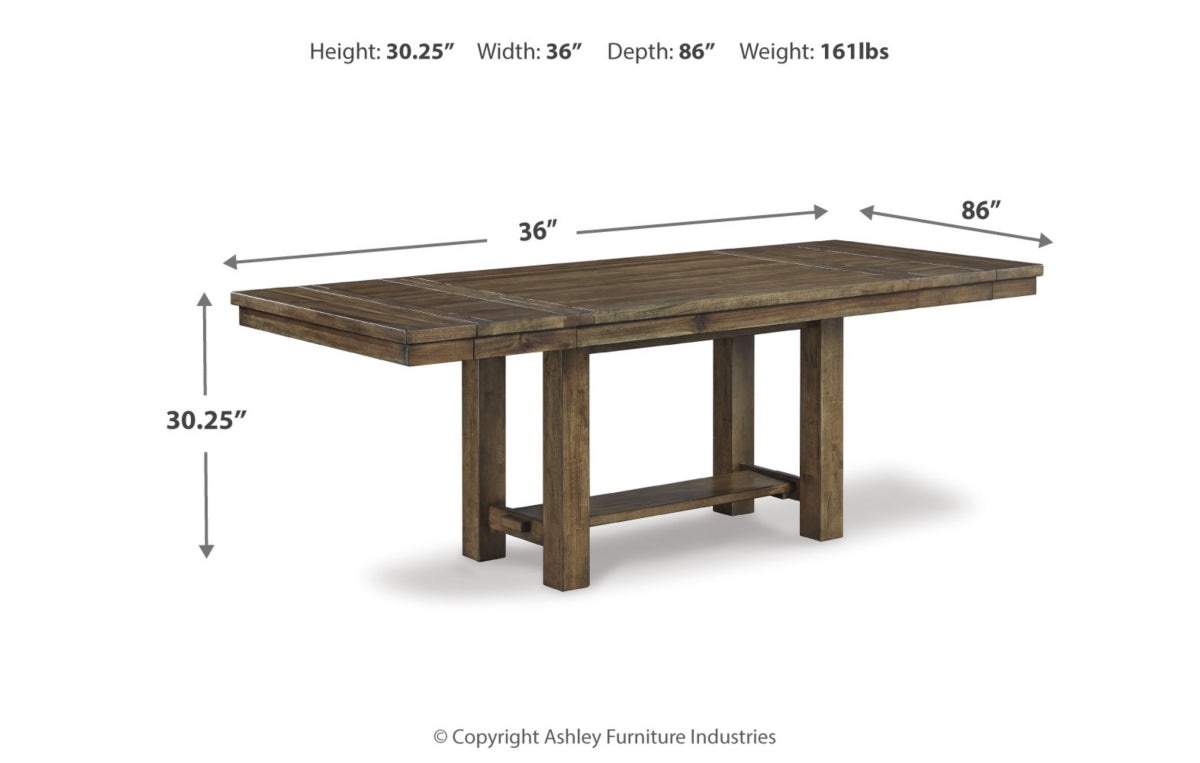 Moriville Dining Table and 6 Chairs